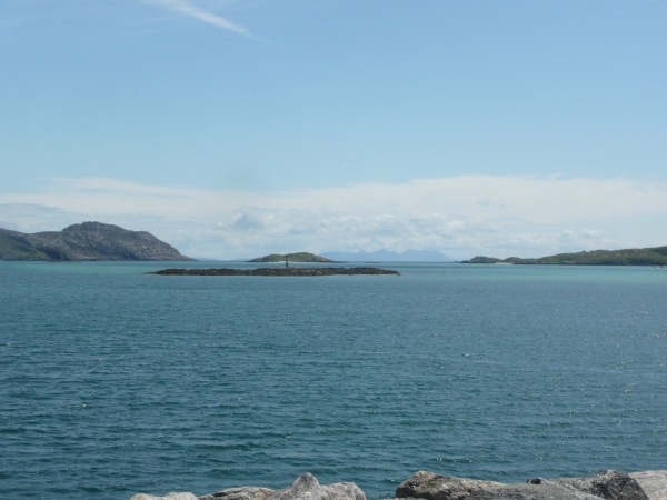 Small island between South Uist and Eriskay
